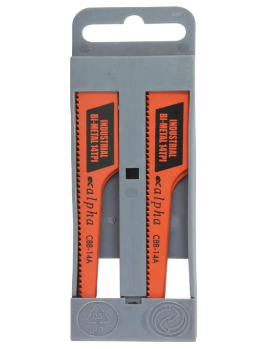 ALPHA 14TPI AIR HACKSAW BLADE - ALPHA ( PK10) 